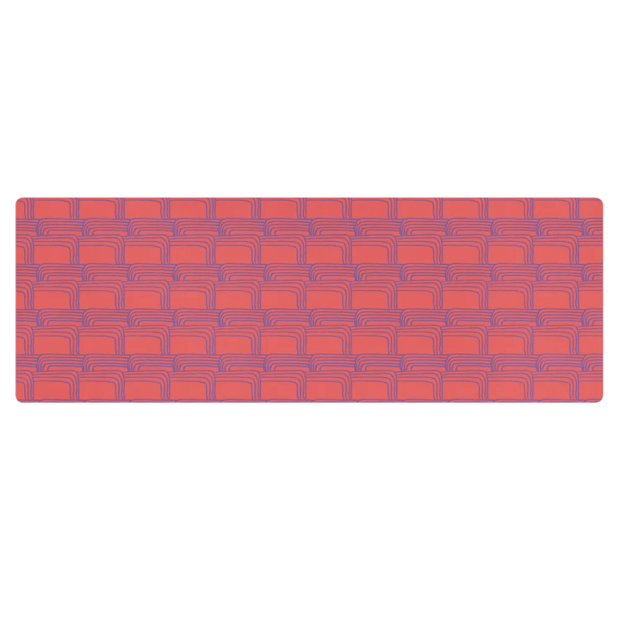 Vibrant Abstract Line Yoga Mat product image (2)