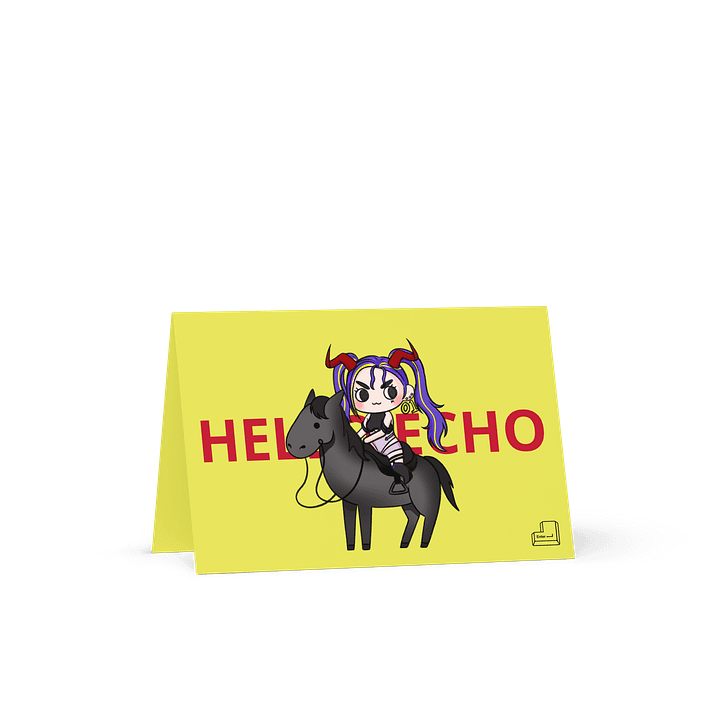 Hand written card from Hana product image (2)