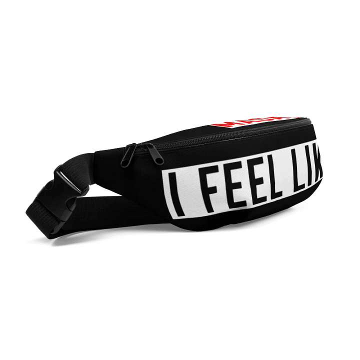 “MAGA, I Feel Like a Woman” Graphic Belt Bag – Parody Whitney Official Merch product image (2)