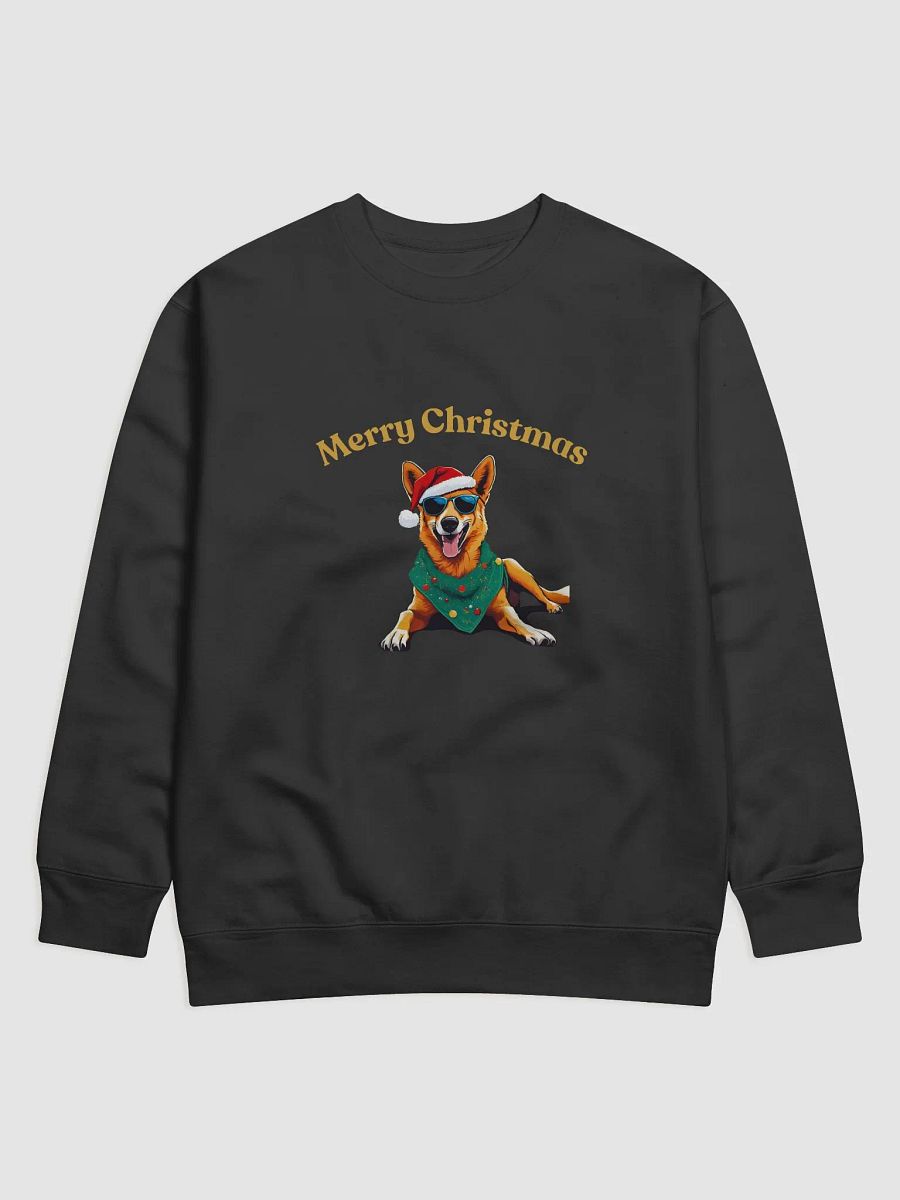 Festive Dingo Merry Christmas Sweatshirt - Gold product image (1)