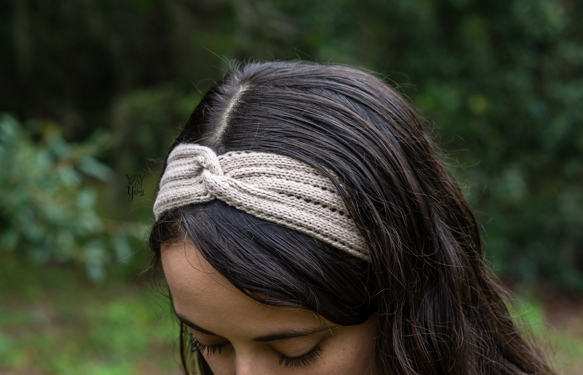 Eyelet Headband - PDF Knitting Pattern & Video Tutorial product image (4)