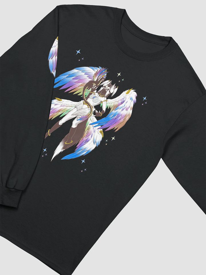 Rainbow Pride Angel Long Sleeve T-Shirt product image (2)