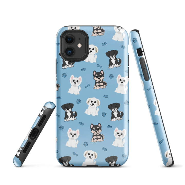 ADORABLE DOG PATTERN IPHONE CASE product image (1)