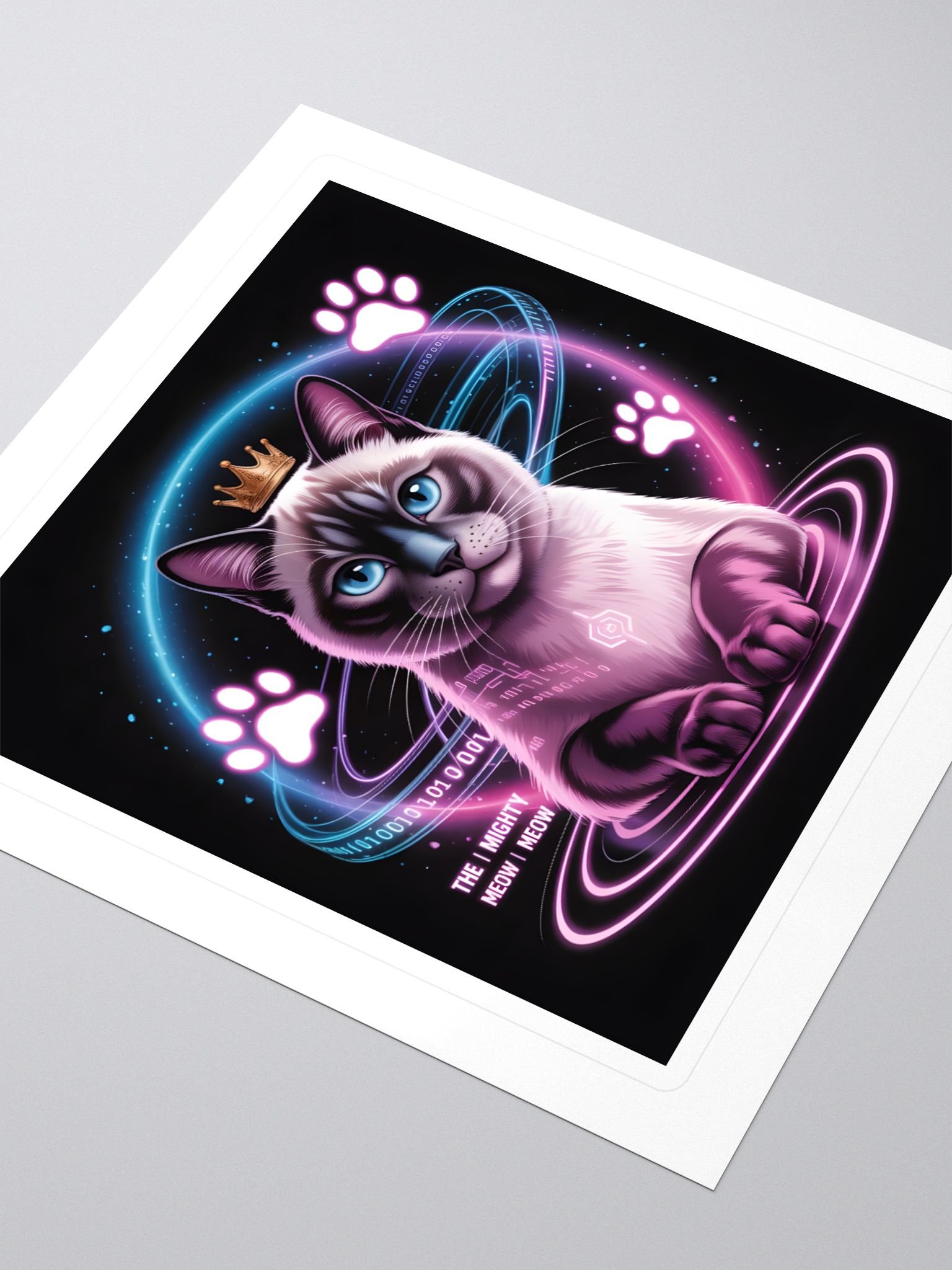 Digital Agency Cat Kiss Cut Stickers product image (3)