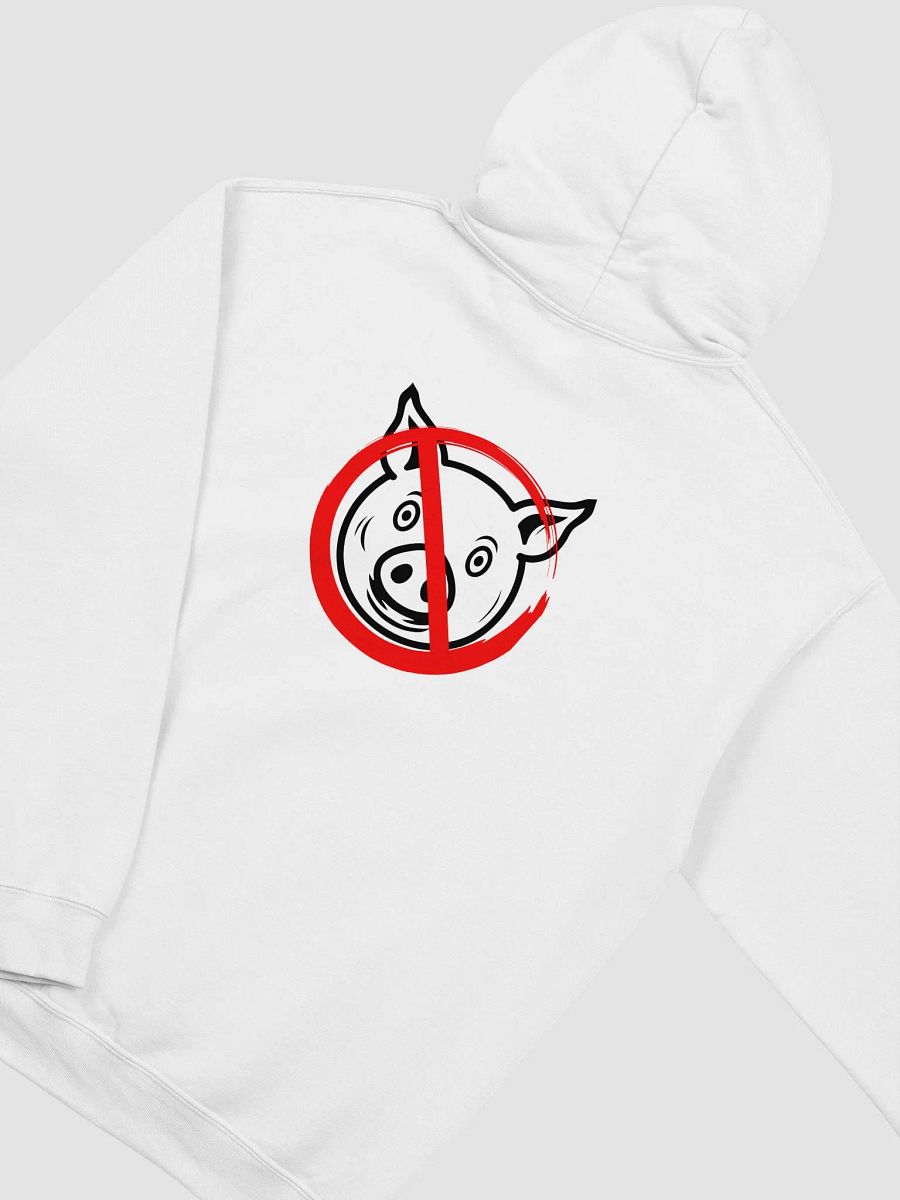 Nemám Rád 2 hoodie white product image (4)