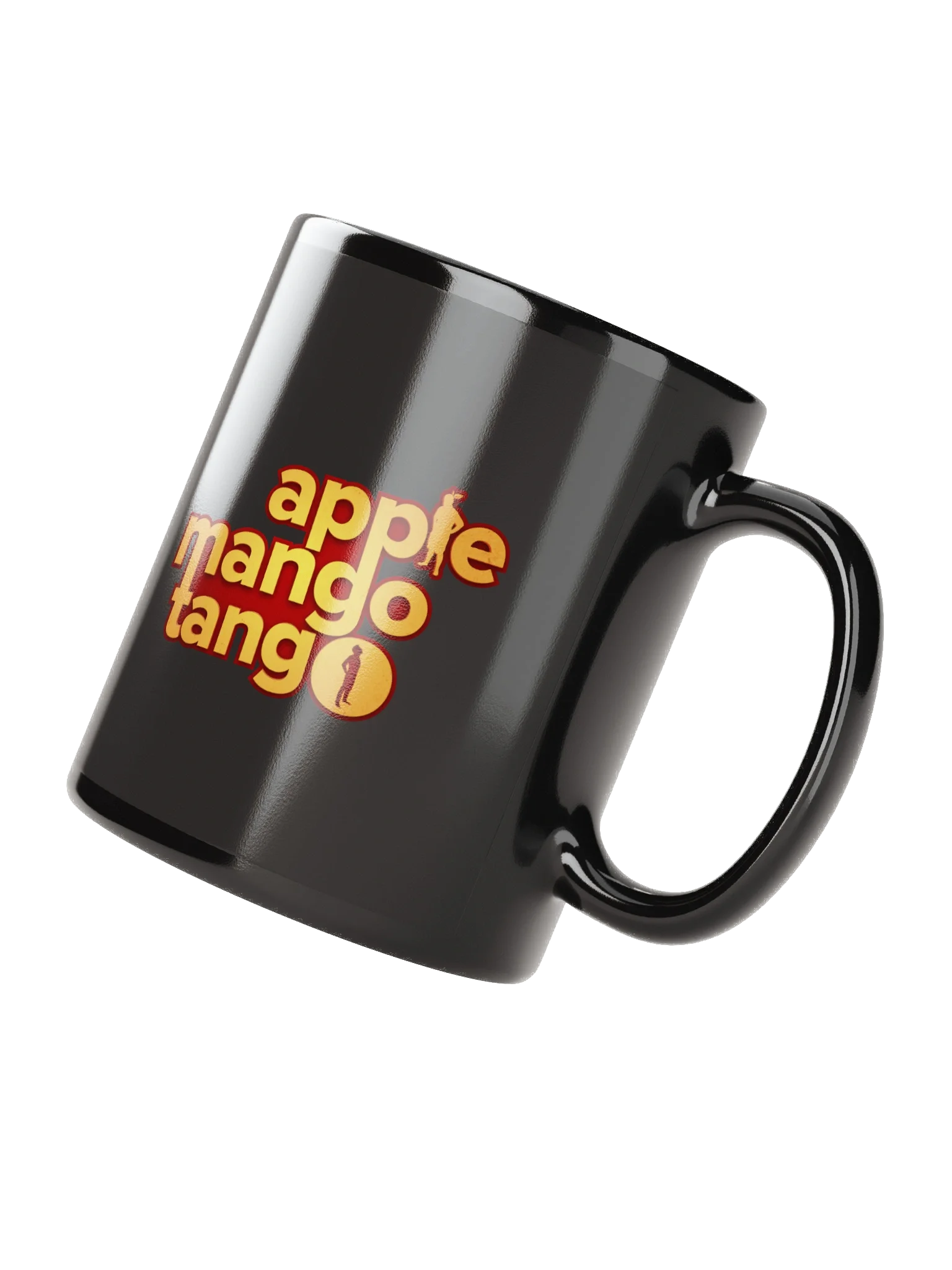 It Takes Two to Tango - Black Glossy Mug product image (4)