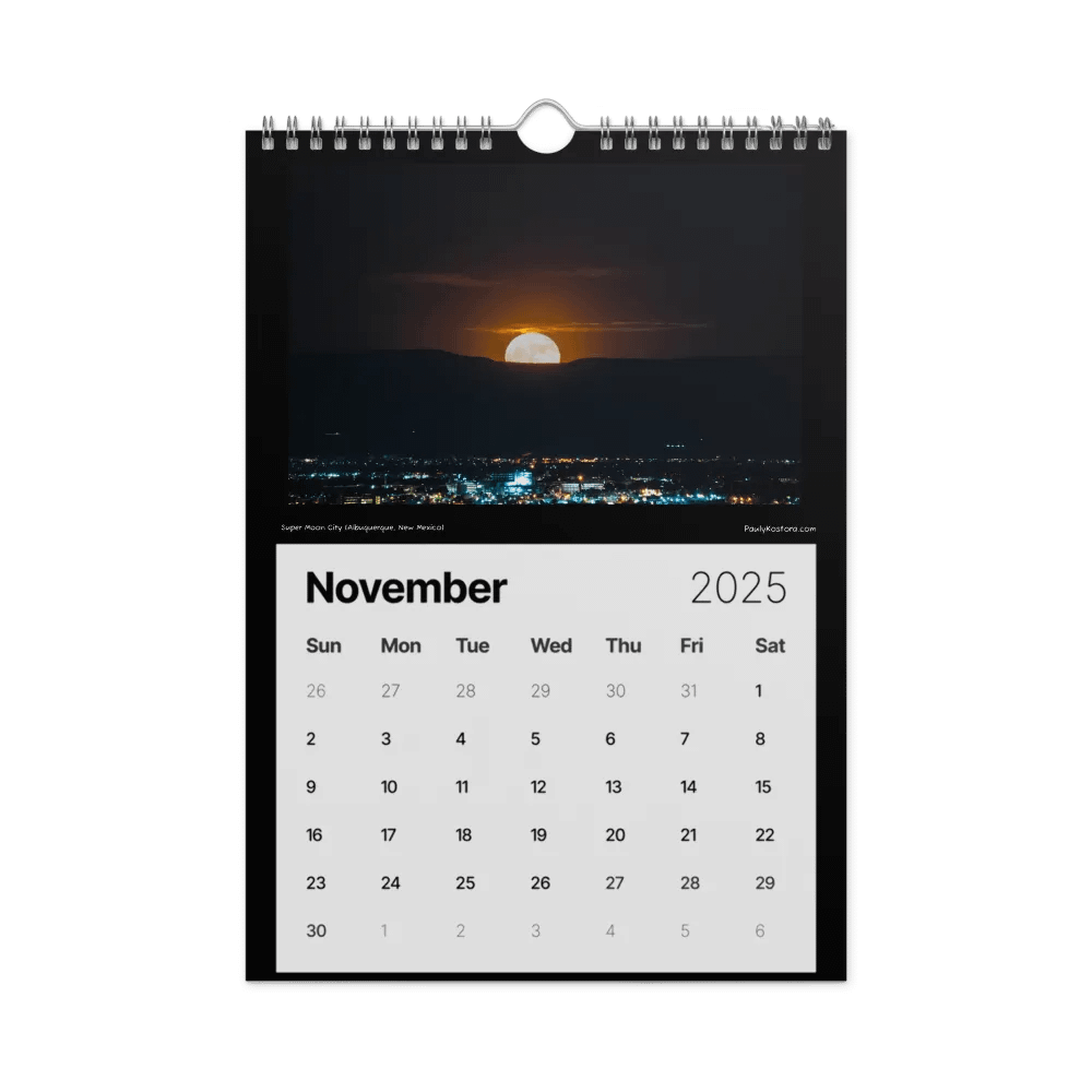 New Mexico Nights 2025 Calendar product image (11)
