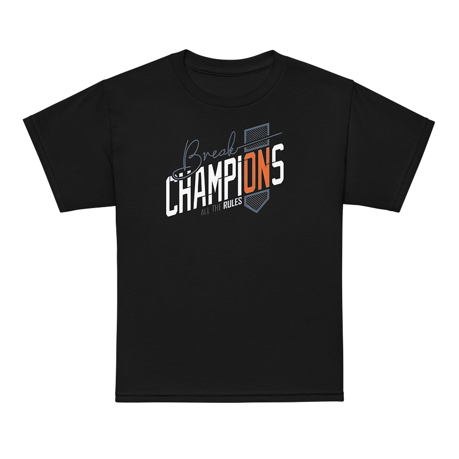 Kids T-Shirt Champions Rules Graphic product image (7)