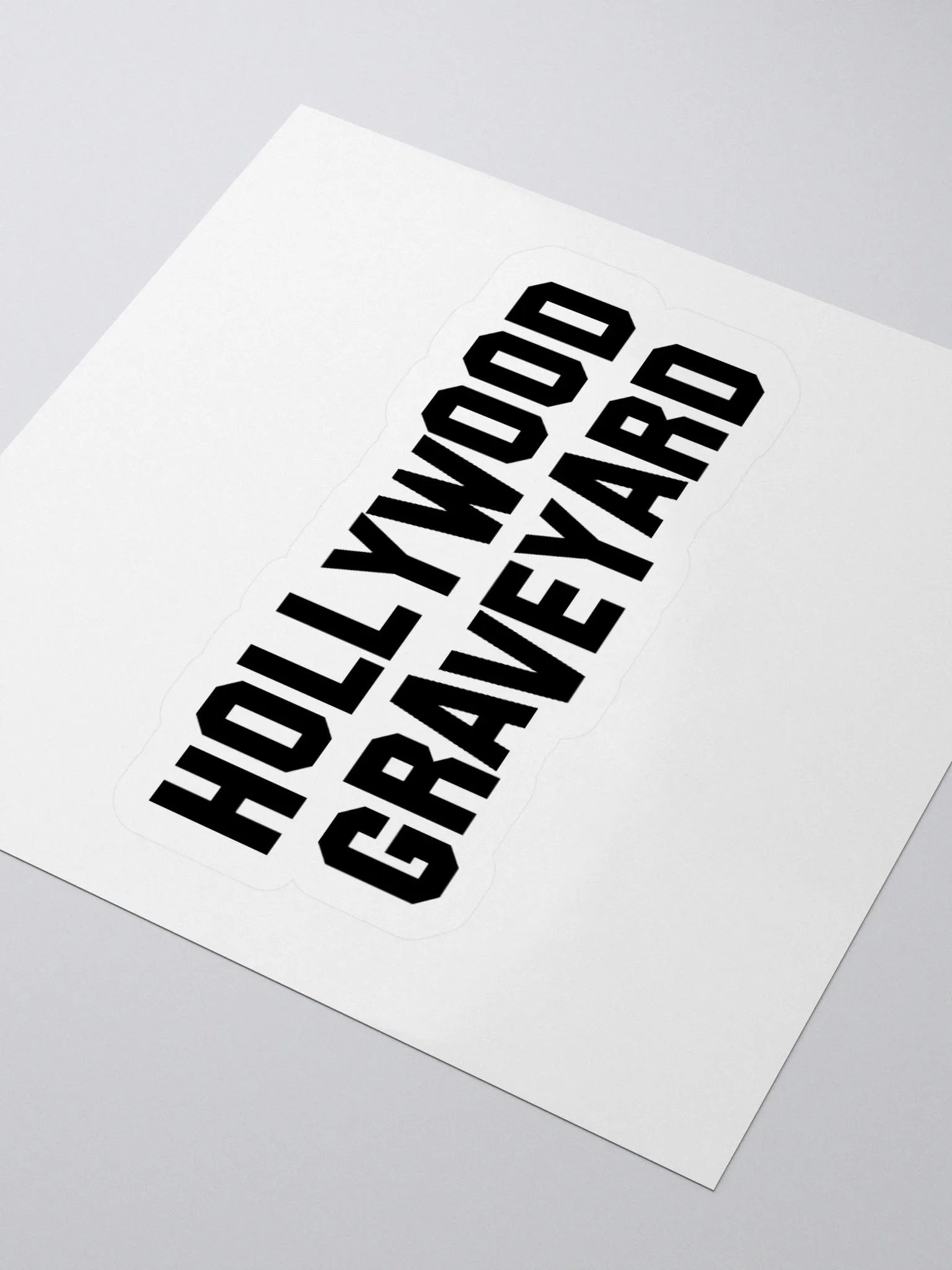 Hollywood Graveyard Sticker product image (3)