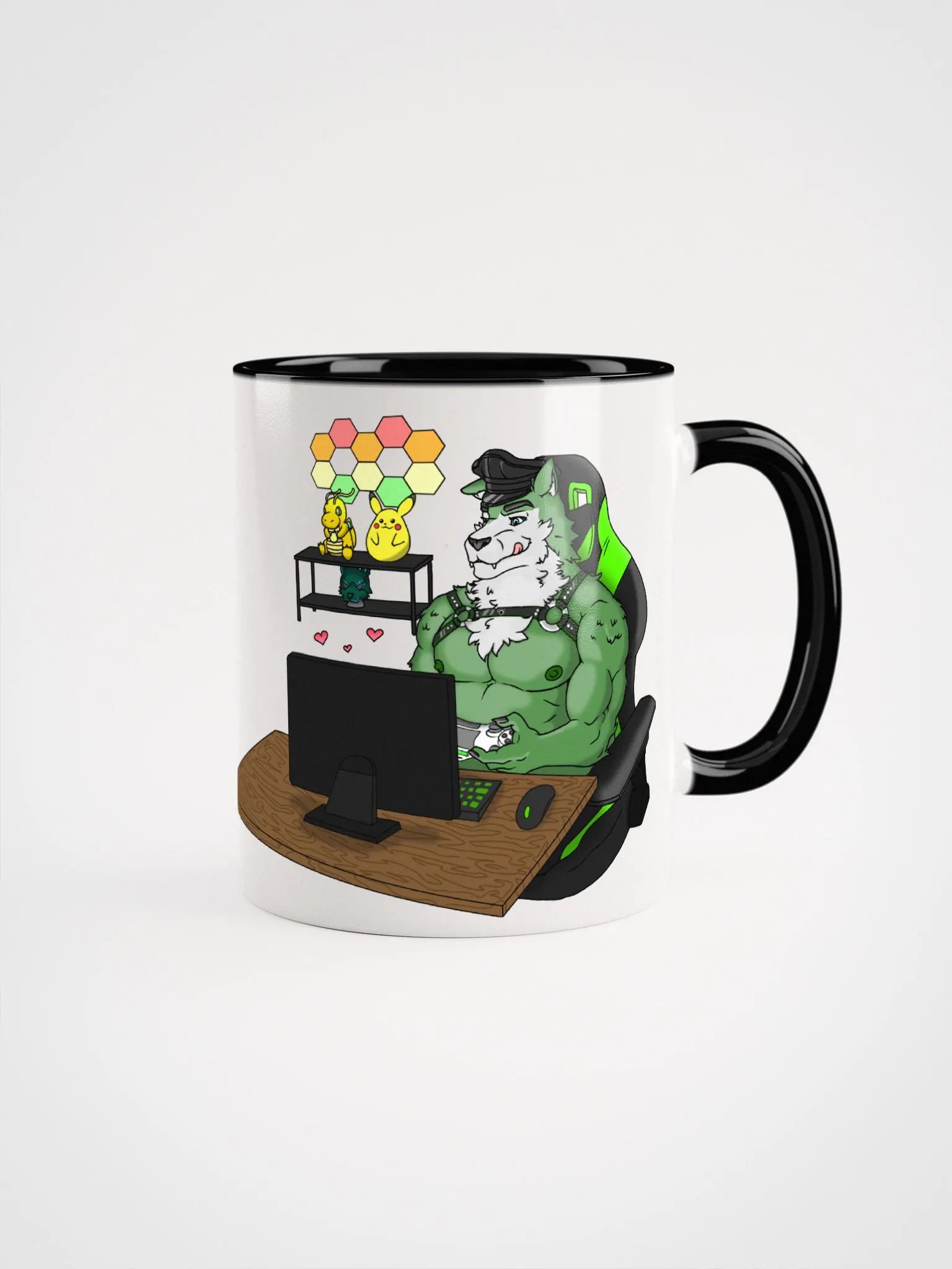Wolf Cream Mug product image (9)