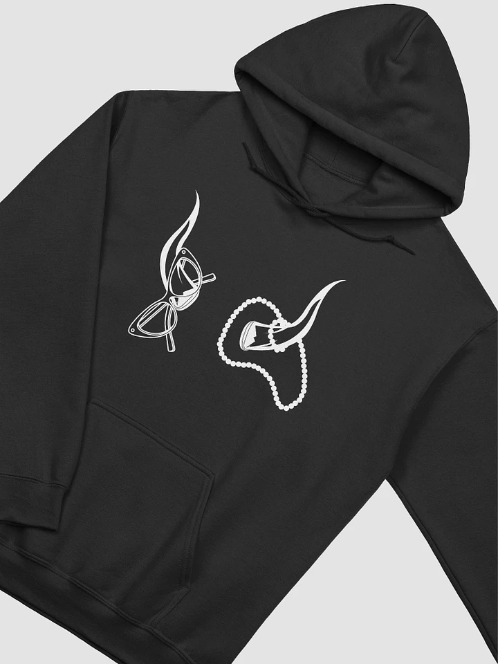 Horns, Glasses & Pearls Classic Hoodie product image (1)
