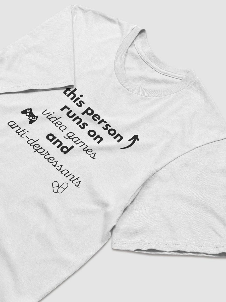 Video games & Anti-Depressants Lightweight Tee product image (4)