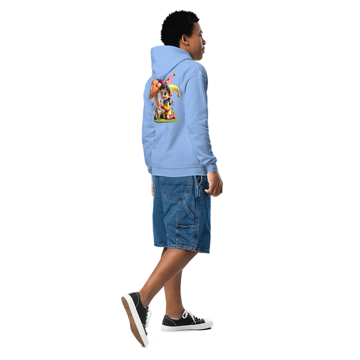 JessyJesty “Bunny Joy” Youth Hoodie – Cuteness Meets Comfort! product image (2)