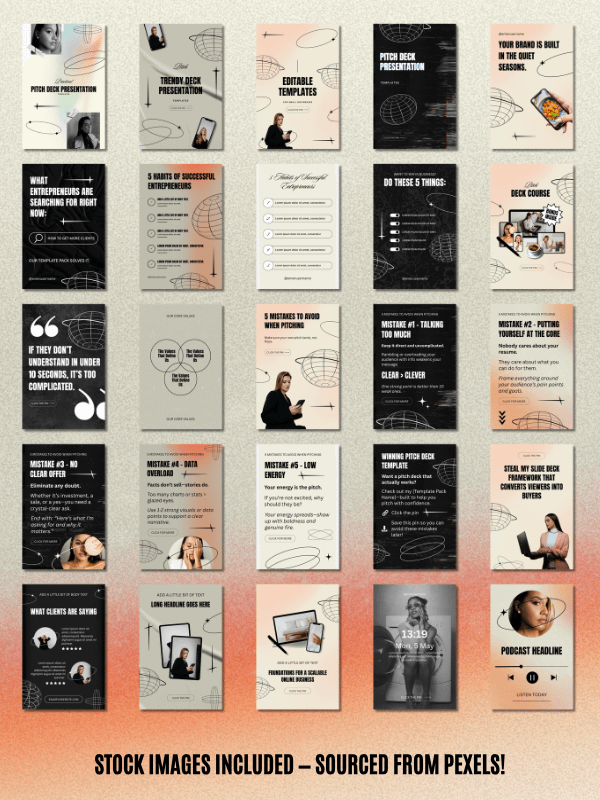 MRR/PLR Pinterest Templates for Coaching product image (2)