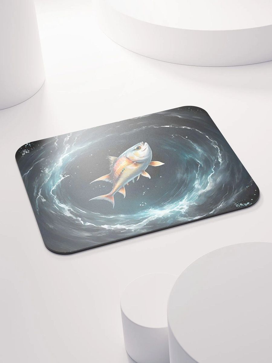 Fish Out Of Black Hole Mouse Pad product image (4)