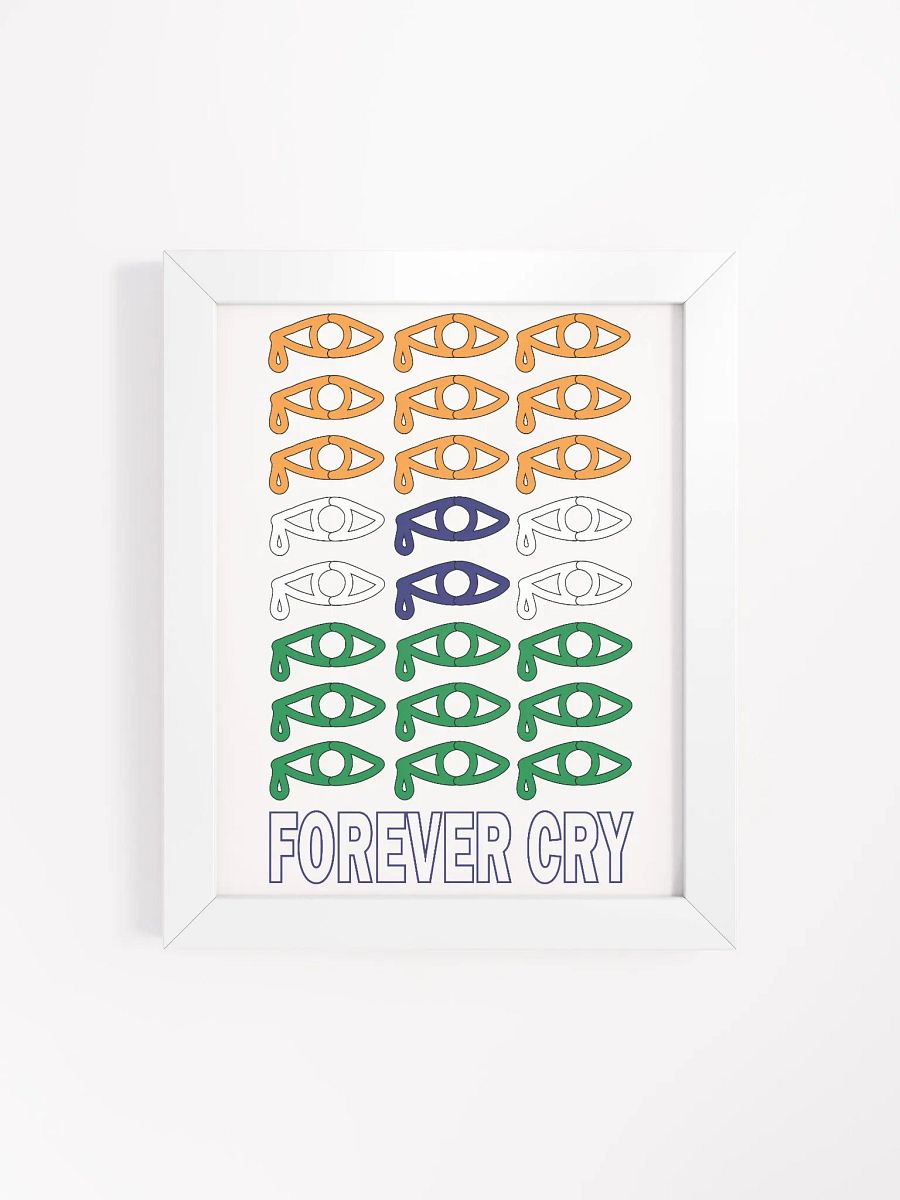 India - Forever Cry - Framed High-Quality Matte Poster product image (4)