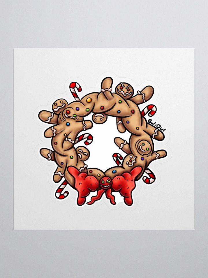 Virus-G Wreath Sticker product image (1)