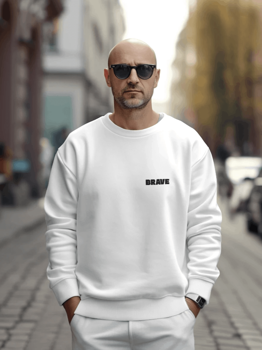 Brave Premium Unisex Sweatshirt product image (2)