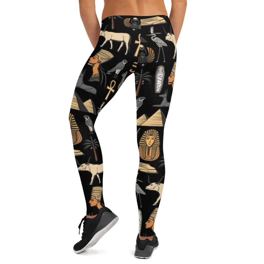 Leggings for Women – Egyptian History Print for Stylish & Cultural Comfort product image (12)