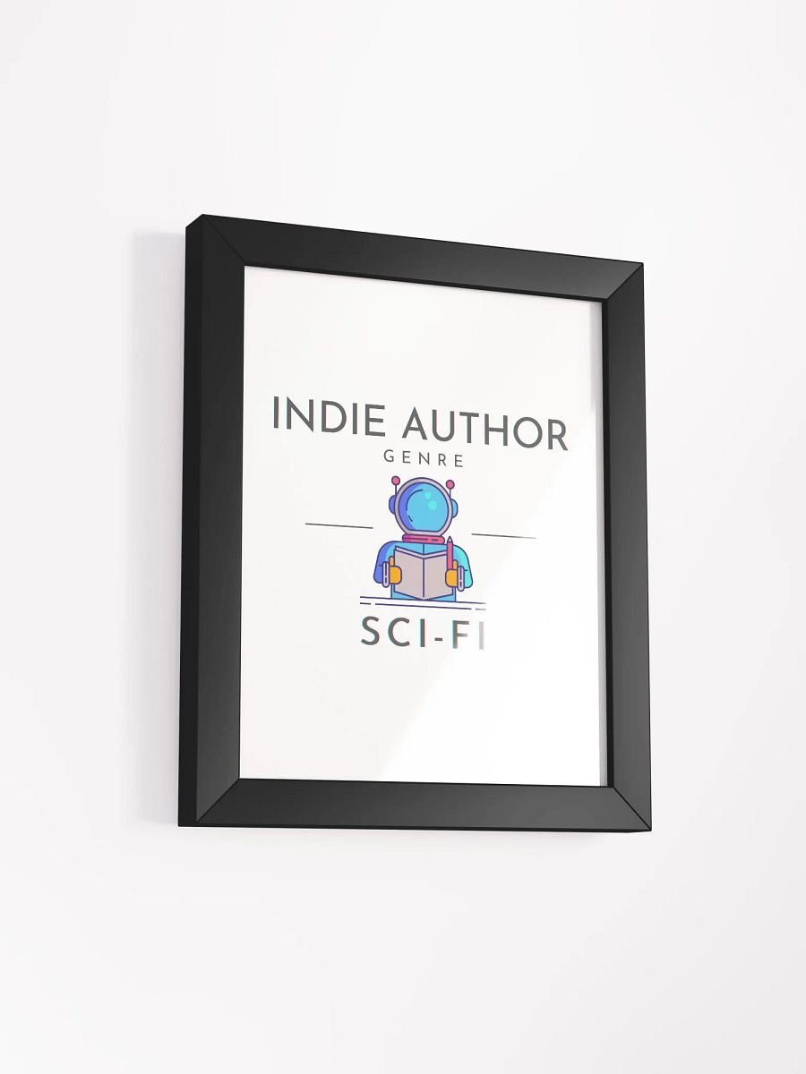 Indie Author Genre Sci-Fi Framed Poster product image (25)
