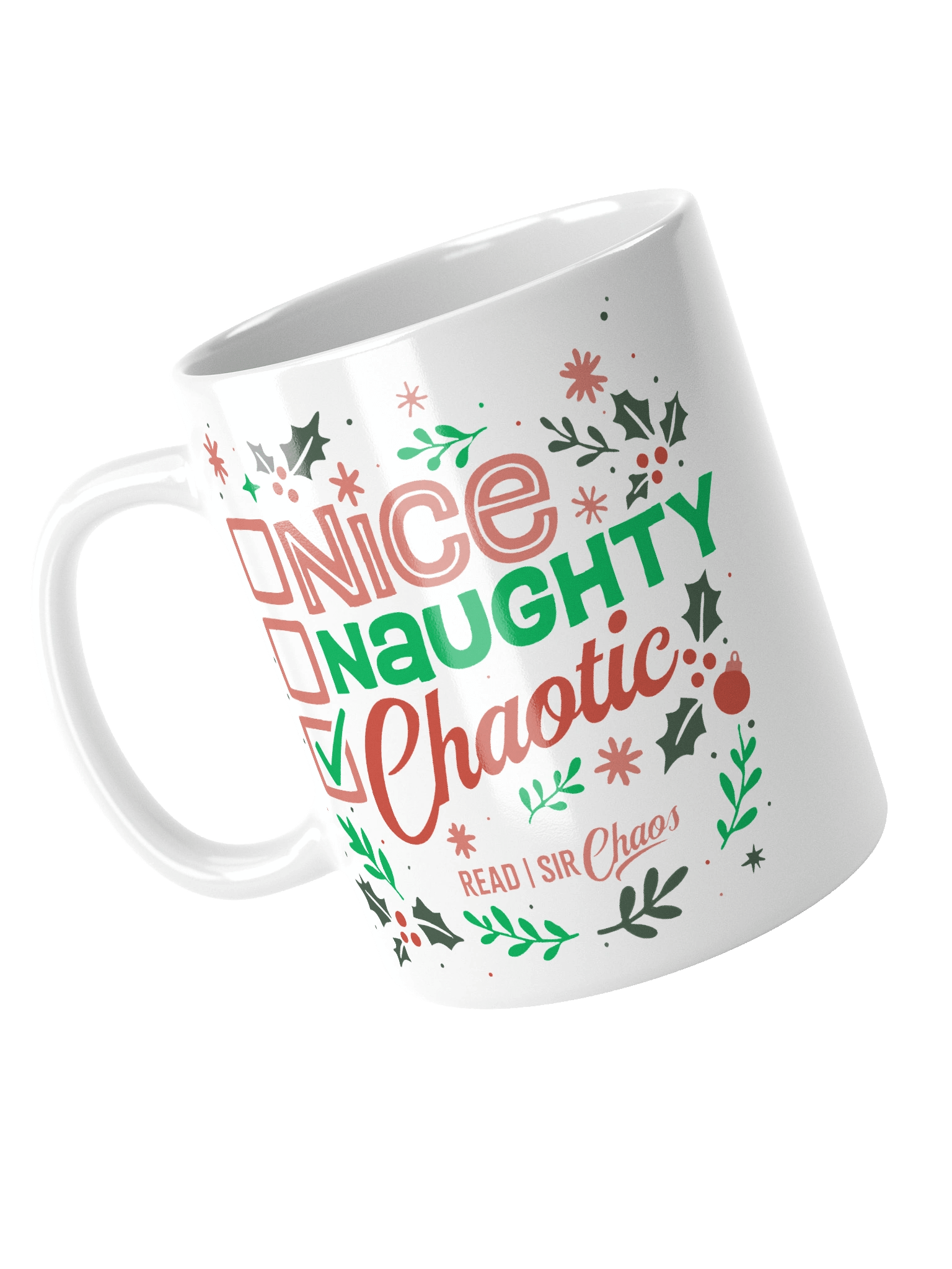 Nice, Naughty, Chaotic White Mug product image (11)