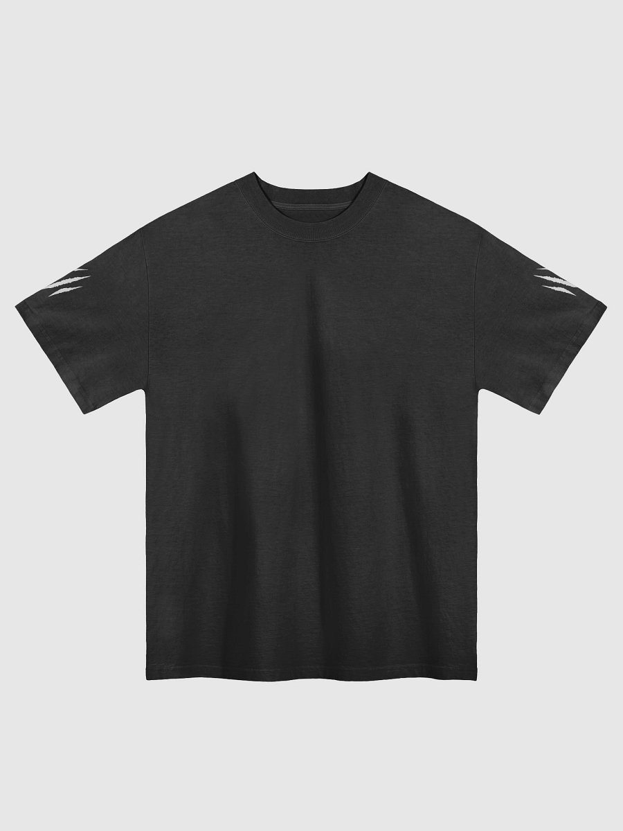 "Scratch Claws" (White) AS Colour Premium Oversized Faded T-Shirt product image (2)