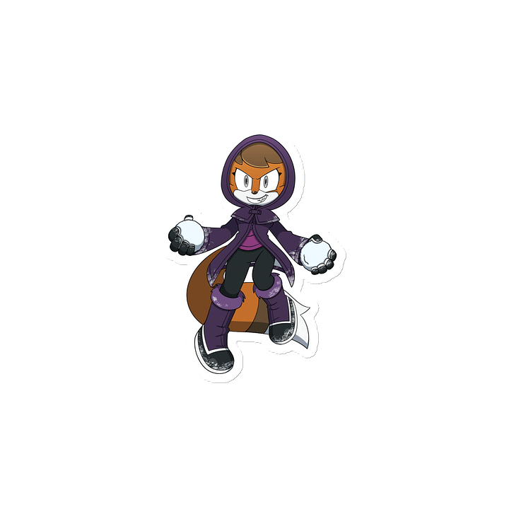 Snowball Fight Cinder Magnet product image (2)
