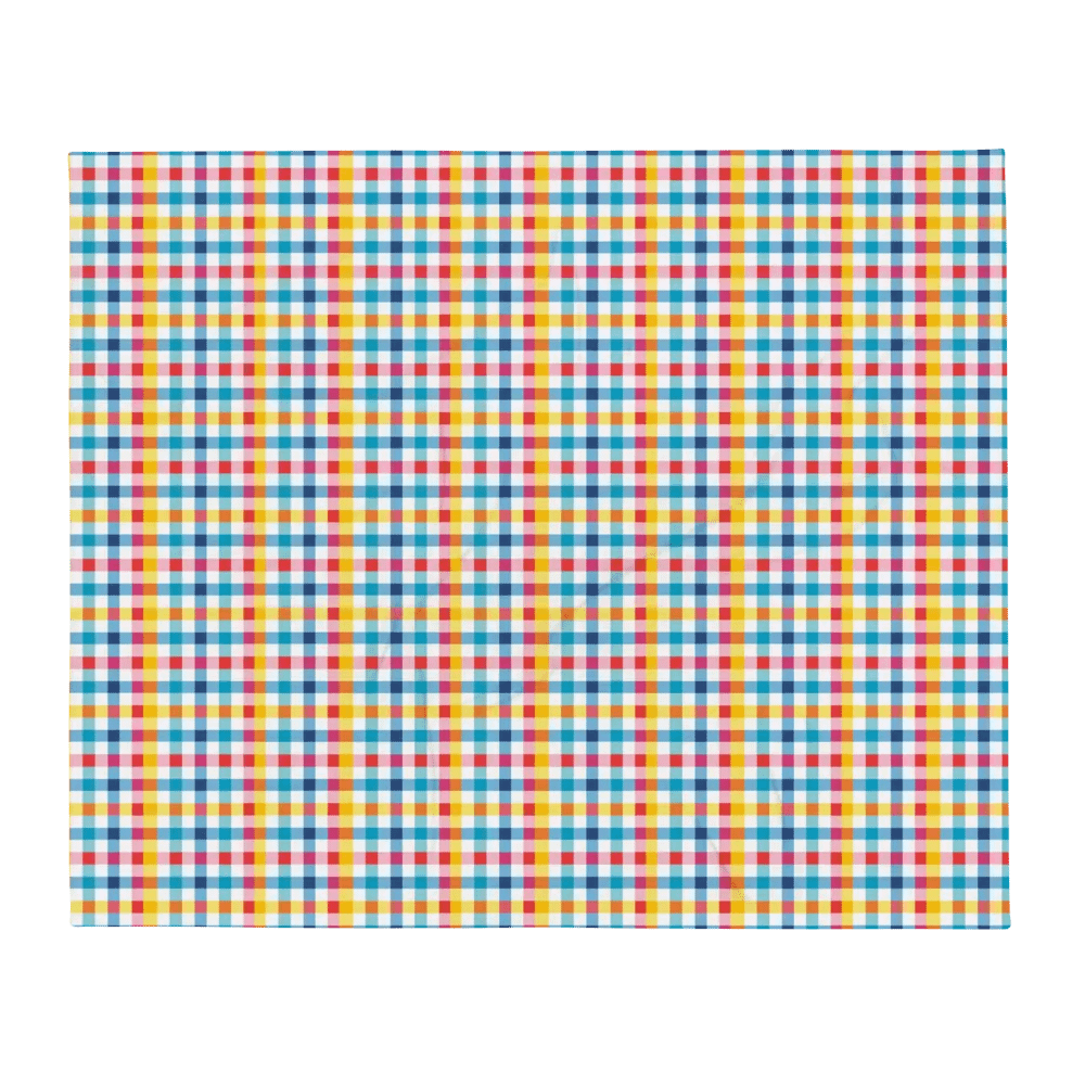 Colourful throw blanket product image (4)