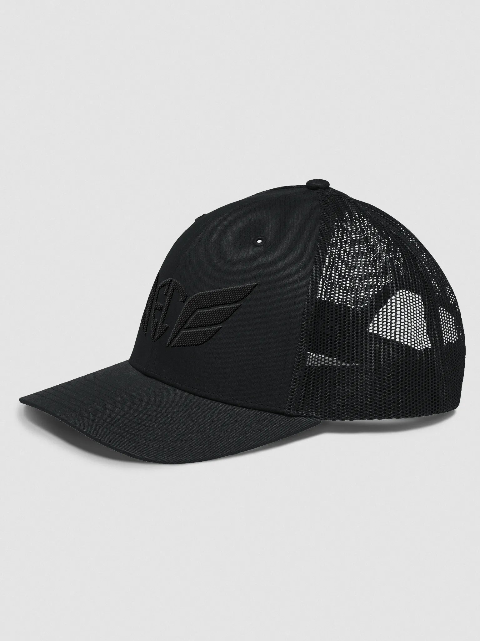 Trucker Hat EC All Black product image (2)