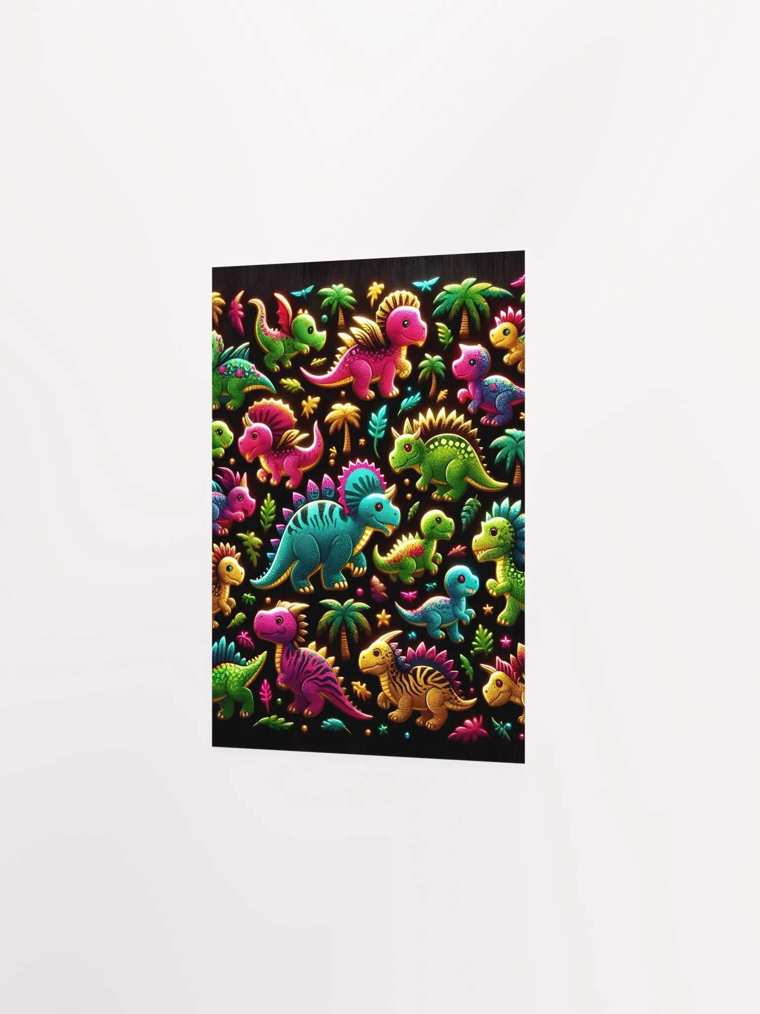 Whimsical Dino Delight Poster product image (7)