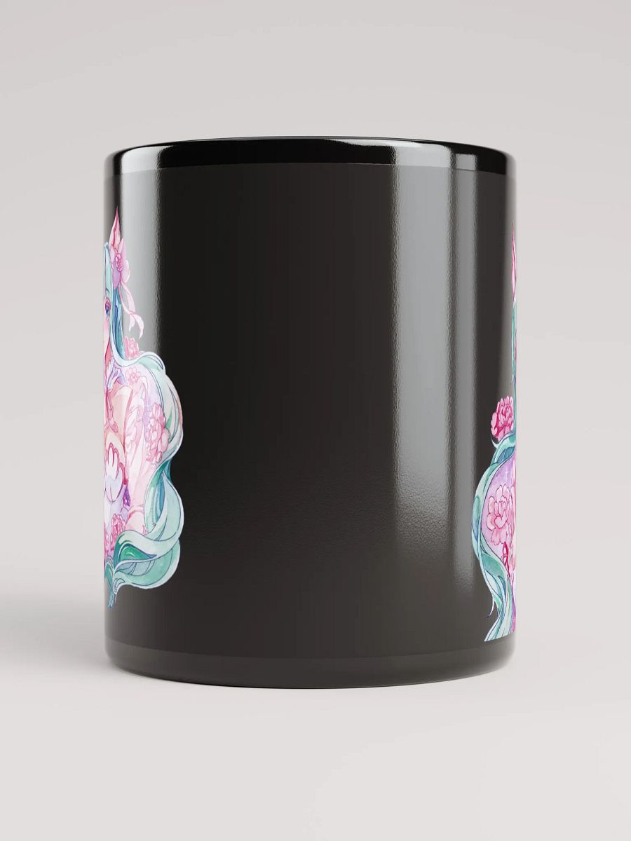 Peonies, My Love! Black Glossy Mug product image (10)