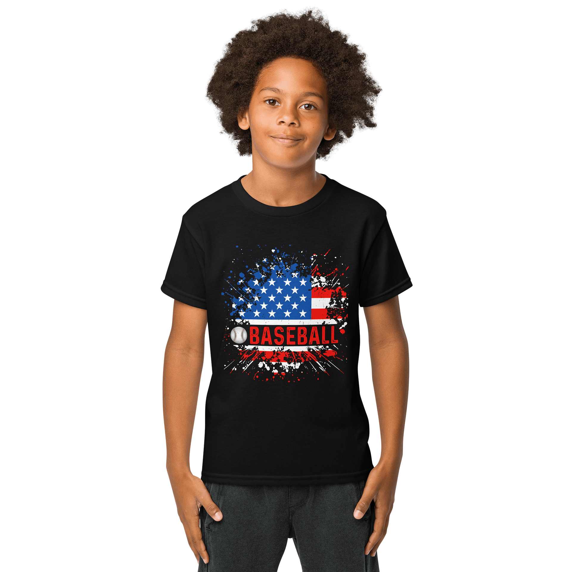 American Baseball Explosion T-Shirt product image (1)