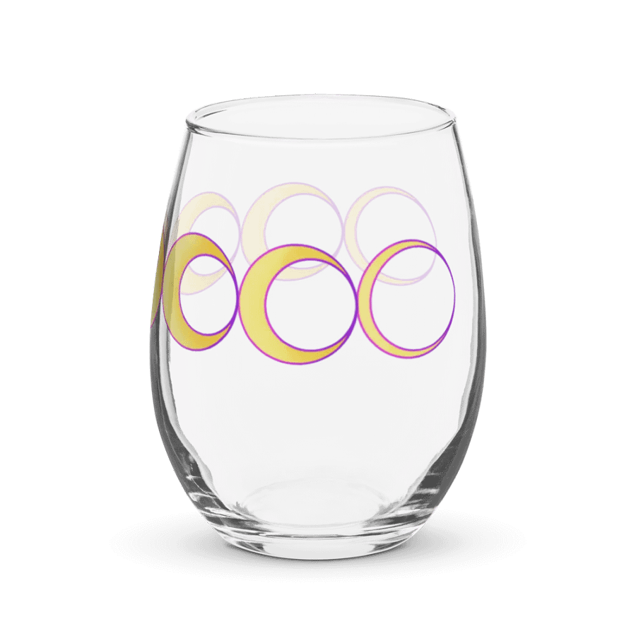 Moonie Phases Stemless Wine Glass product image (3)
