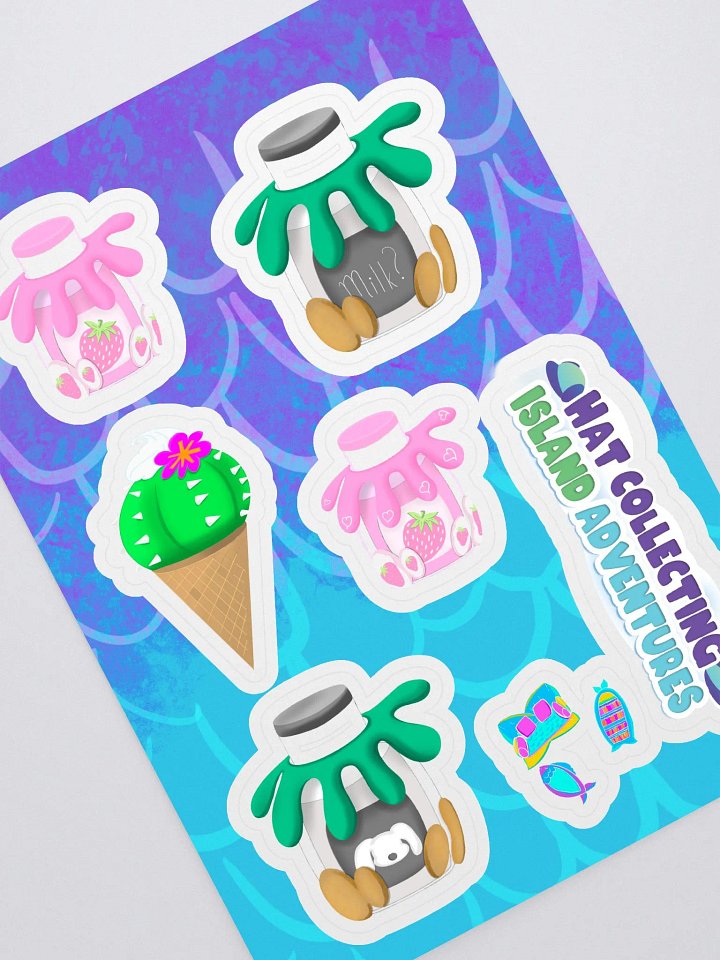 Island Adventures Sticker Collection 1 product image (1)