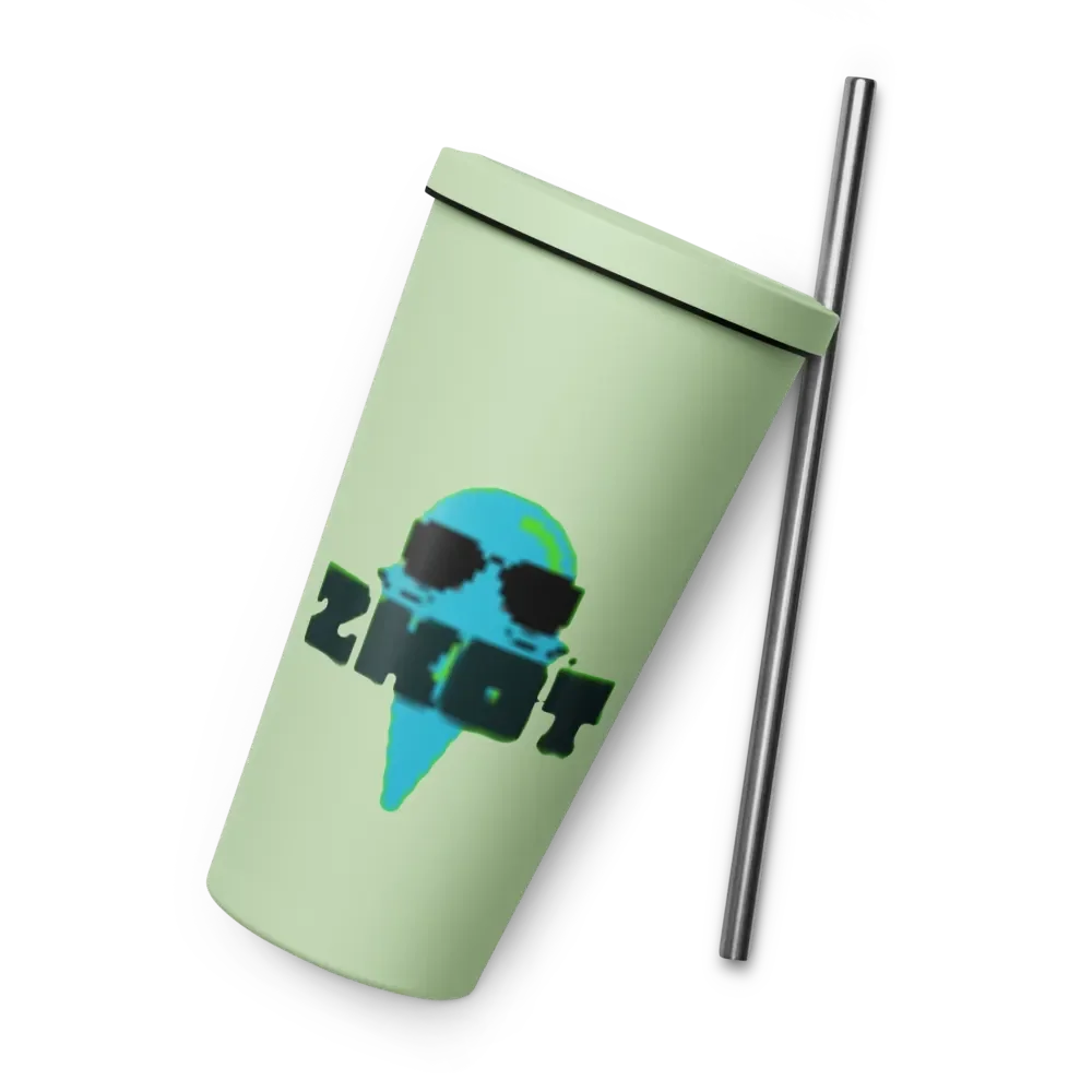 ZKOT Insulated Tumbler + Straw - Show Your Support - Drinkware product image (6)
