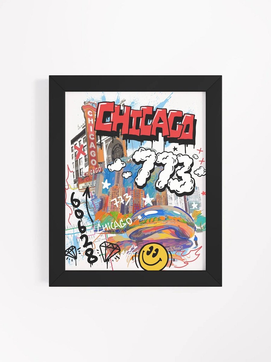 Chicago Urban Impressions Framed Poster product image (10)