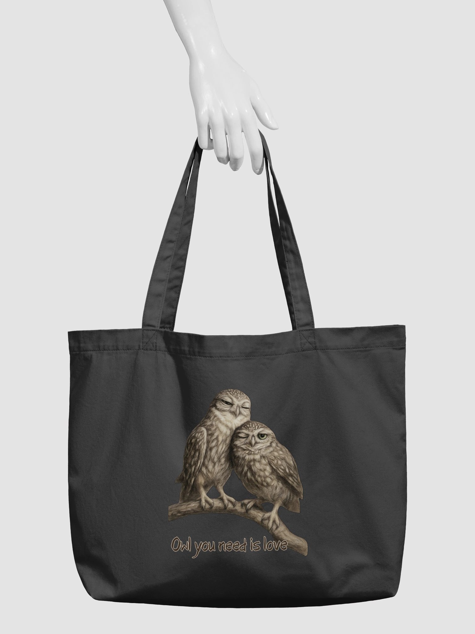 Eco-friendly totebag: Owl Love product image (6)