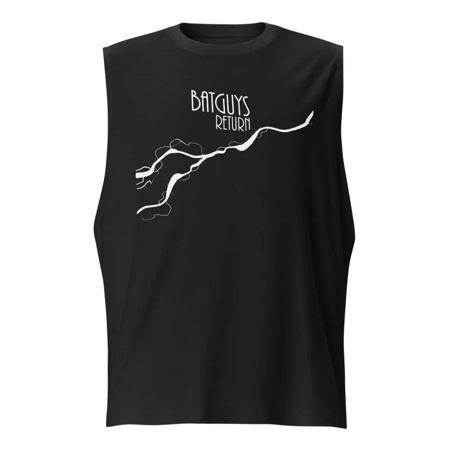 Lightning Muscle Tee (black) product image (1)