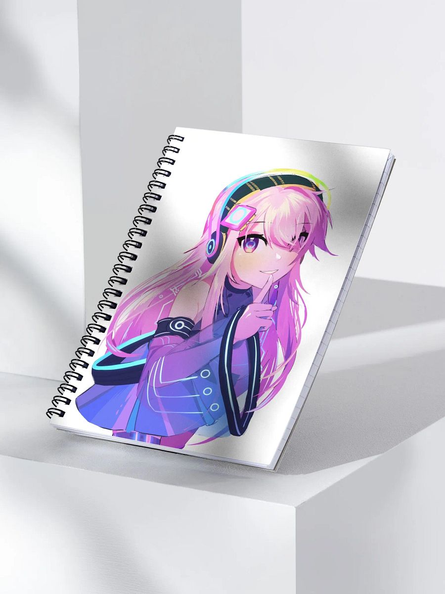 Akheera Notebook (With Retro Chibi on back) product image (4)