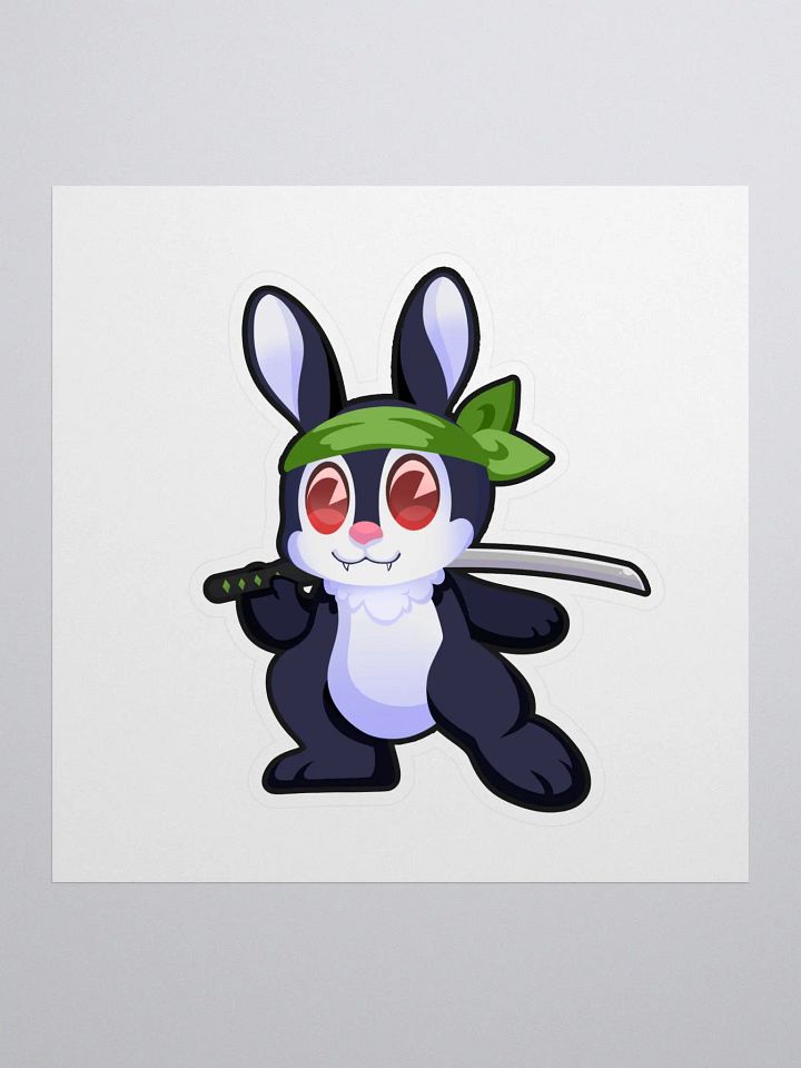 OG Ninja Bunny Sticker product image (1)