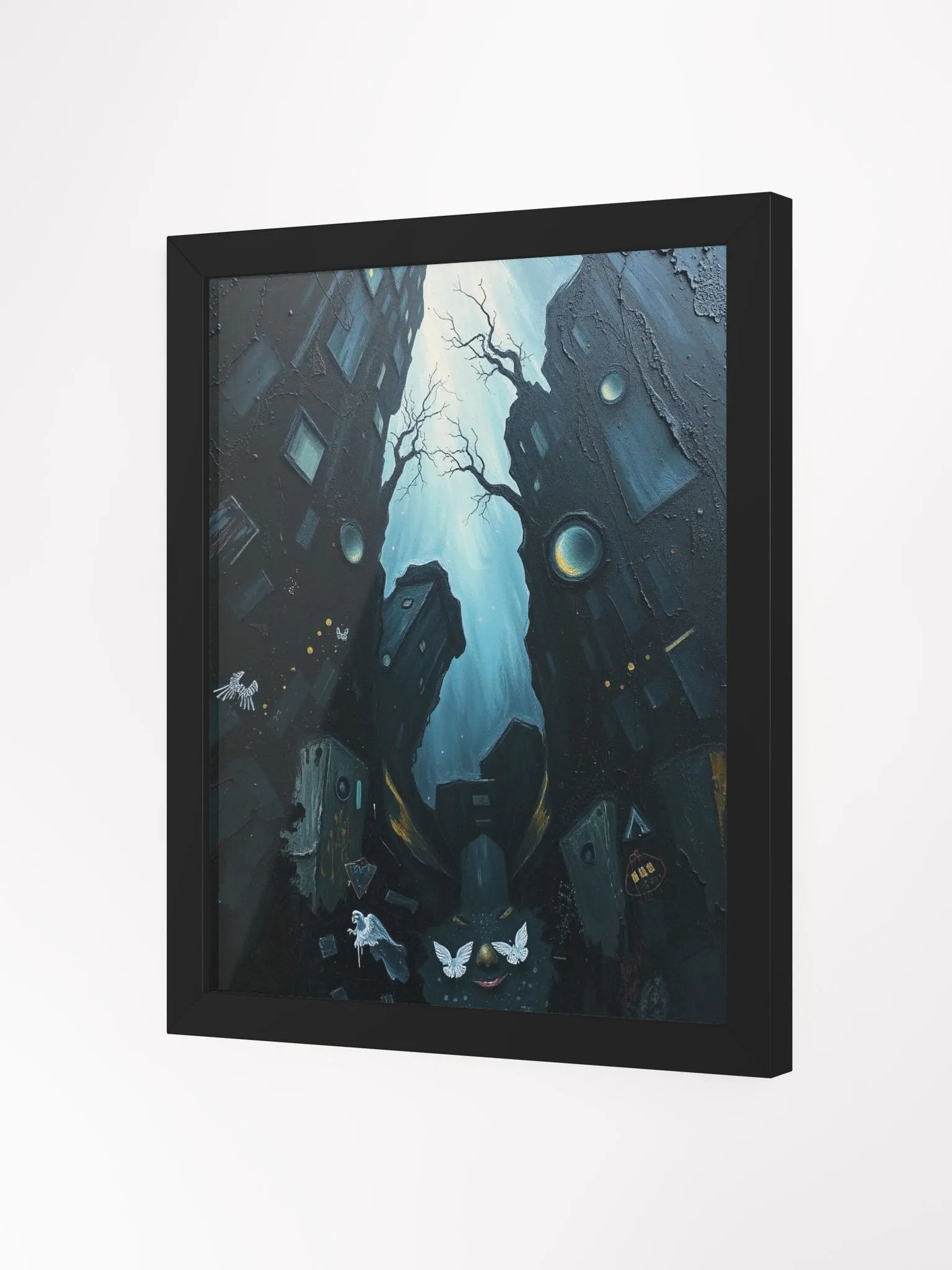 Whimsical Alleyway Dreams Framed Print product image (8)