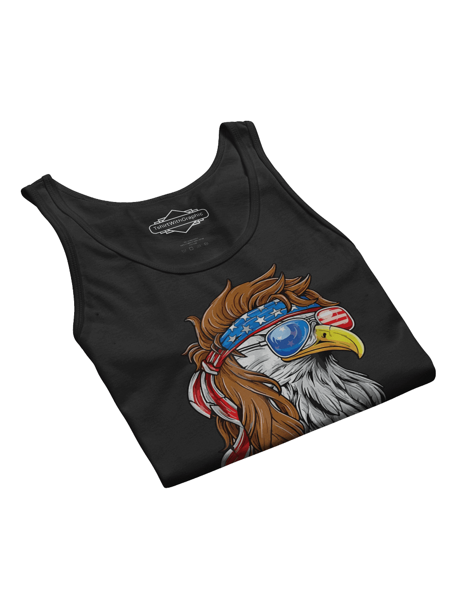 DILF Damn I Love Fireworks Eagle Funny Patriotic 4th Of July Tank Top product image (25)