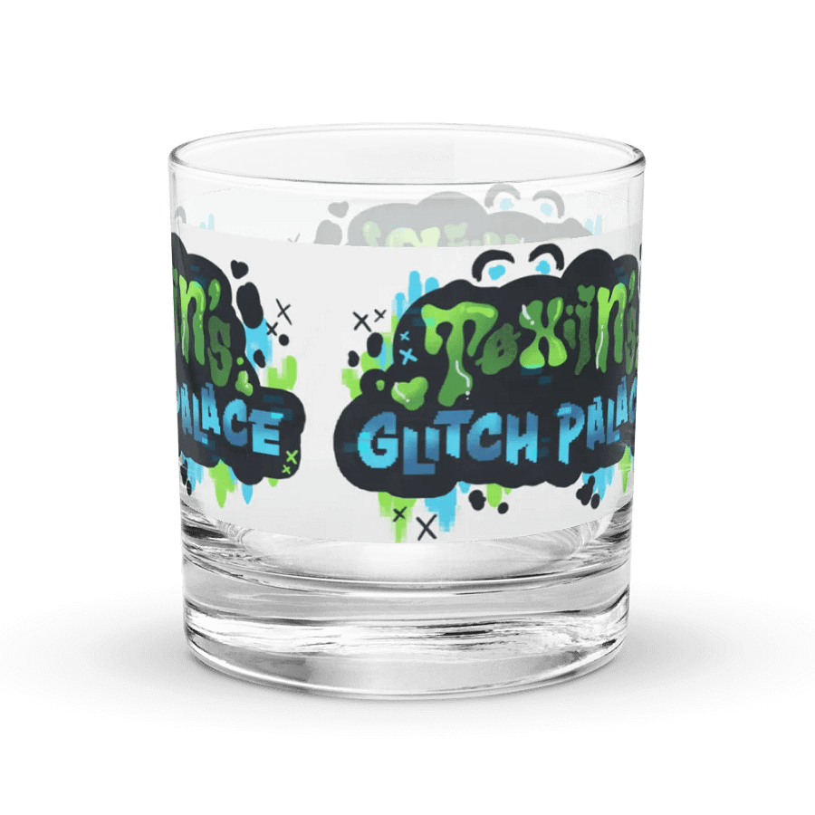 TOXIINS Glitch Palace Rocks Glass - Urban Toxicity product image (3)