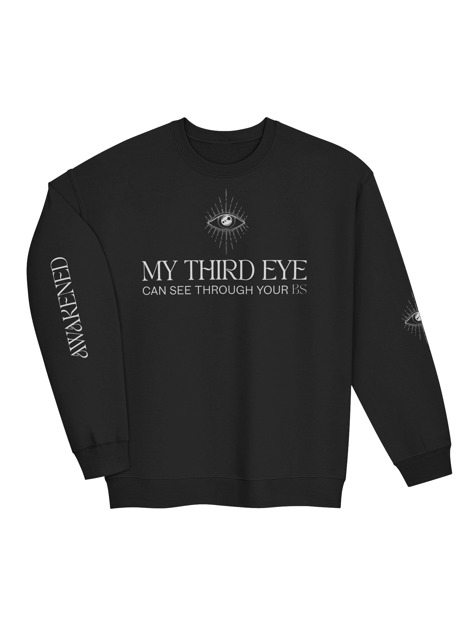 My Third Eye Sassy Sweatshirt – Mystical Motivational Crewneck product image (4)