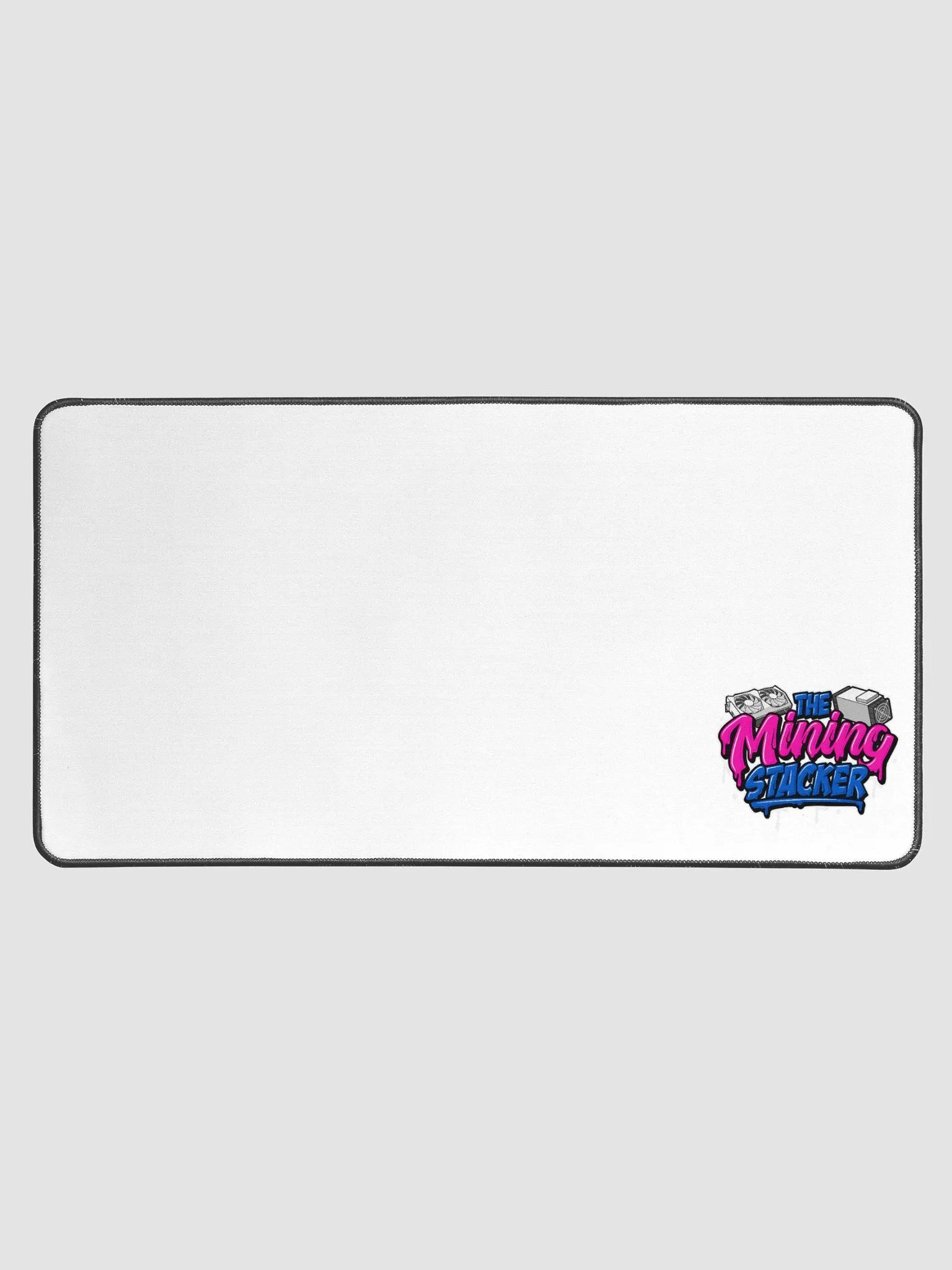 Mining Stacker Desk Mat Corner Logo product image (3)