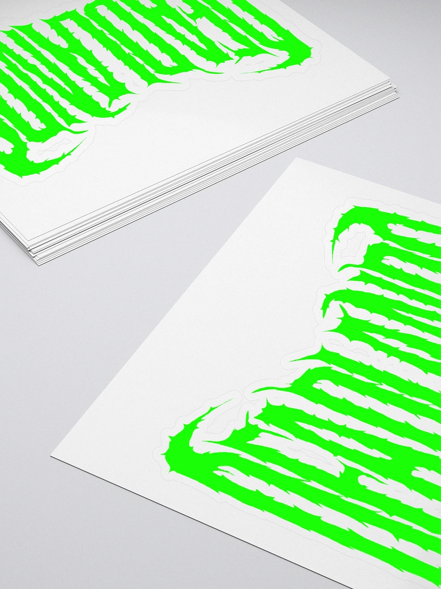 Deadlands Slime Green Stickers product image (12)