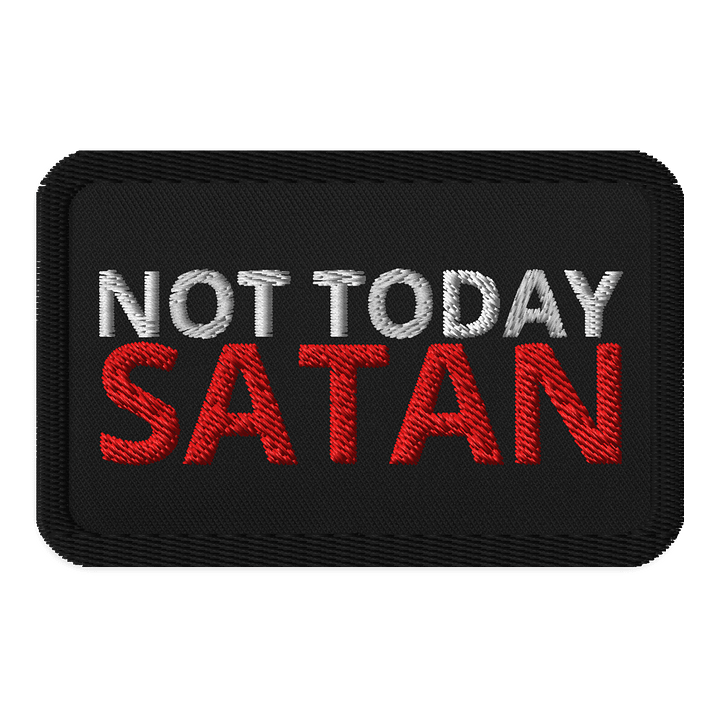 LOVA - Not Today Satan Patch product image (1)
