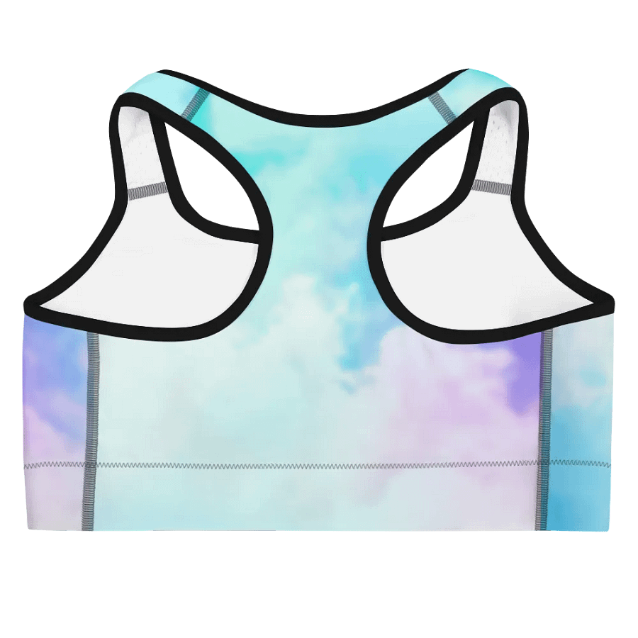 Blur cloud rainbow Design Sports Bra - V2 product image (9)
