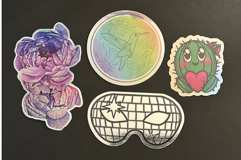 OOOO Shiny! Vinyl Sticker Pack