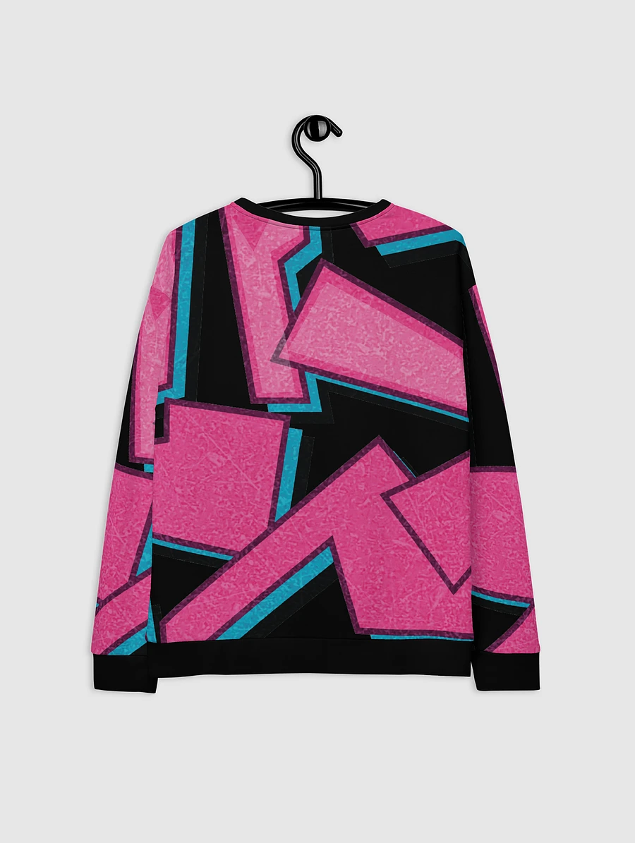 Wyld Geometric Unisex Sweatshirt (Pink) product image (6)